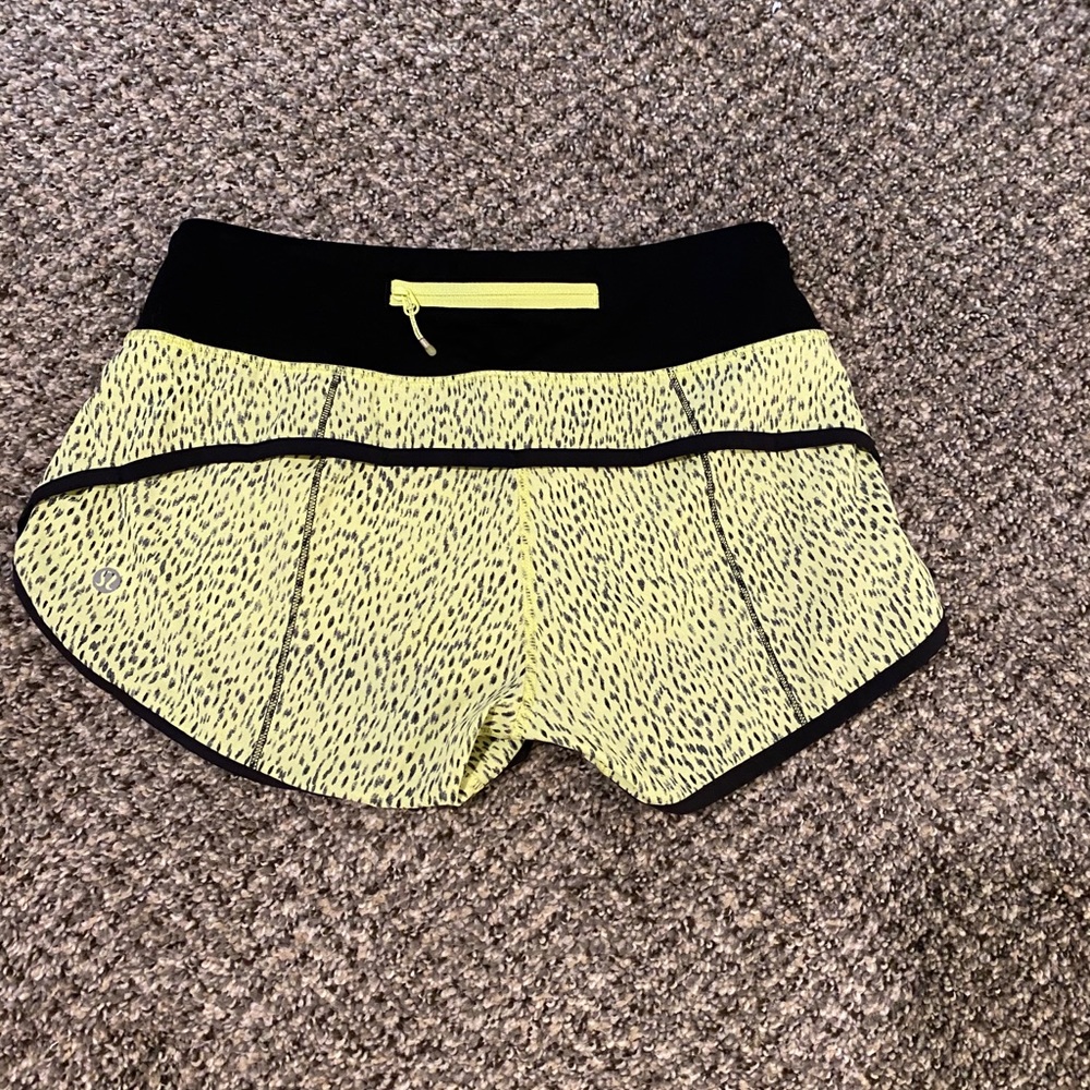 Lululemon limited edition speed shorts